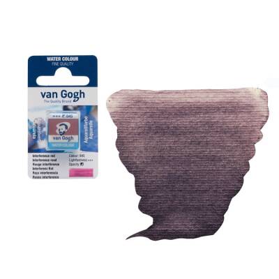 Talens Van Gogh 1/2 Tablet Sulu Boya 845 Interference Red - 1