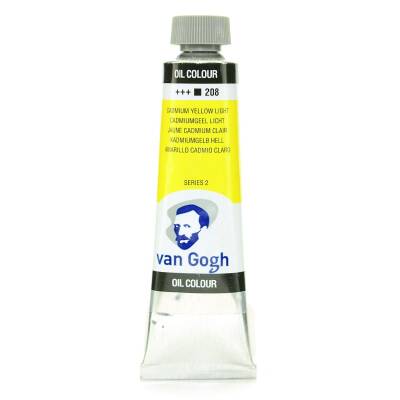 Talens Van Gogh Yağlı Boya 200 ml. 208 Cadmium Yellow Light - 1