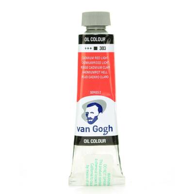 Talens Van Gogh Yağlı Boya 200 ml. 303 Cadmium Red Light - 1