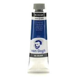 Talens Van Gogh Yağlı Boya 200 ml. 570 Phthalo Blue - 1