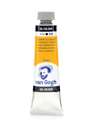 Talens Van Gogh Yağlı Boya 40 ml. 210 Cadmium Yellow Deep - 1