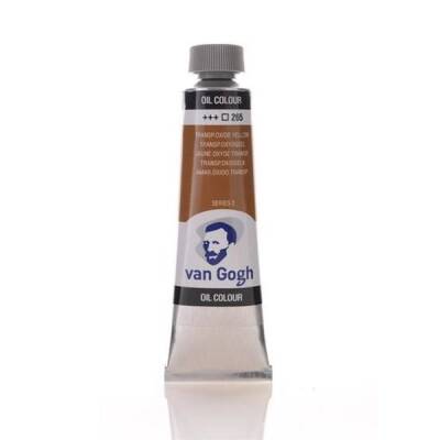 Talens Van Gogh Yağlı Boya 40 ml. 265 Transparent Oxide Yellow - 1