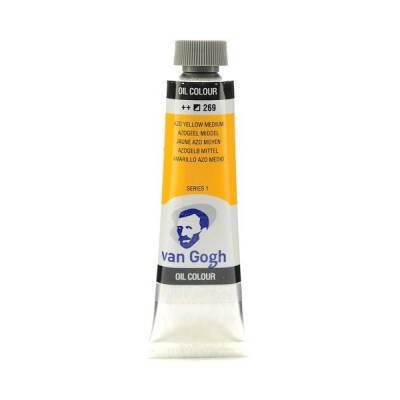 Talens Van Gogh Yağlı Boya 40 ml. 269 Azo Yellow Medium - 1