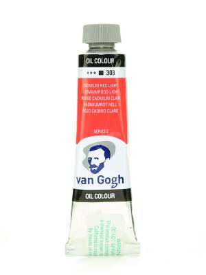 Talens Van Gogh Yağlı Boya 40 ml. 303 Cadmium Red Light - 1