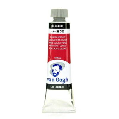 Talens Van Gogh Yağlı Boya 40 ml. 306 Cadmium Red Deep - 1