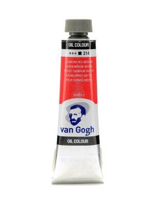 Talens Van Gogh Yağlı Boya 40 ml. 314 Cadmium Red Medium - 1