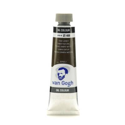 Talens Van Gogh Yağlı Boya 40 ml. 408 Raw Umber - 1