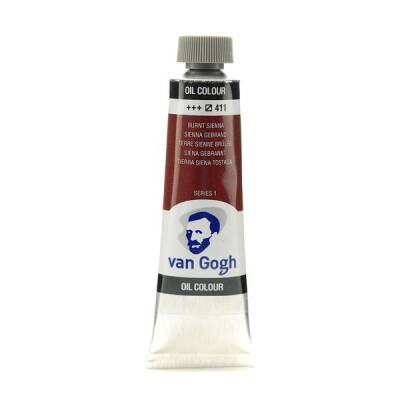 Talens Van Gogh Yağlı Boya 40 ml. 411 Burnt Sienna - 1