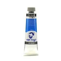 Talens Van Gogh Yağlı Boya 40 ml. 535 Cerulean Blue (Phthalo) - 1