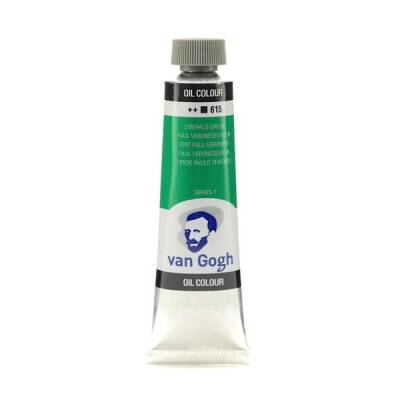 Talens Van Gogh Yağlı Boya 40 ml. 615 Emerald Green - 1