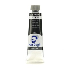 Talens Van Gogh Yağlı Boya 40 ml. 701 Ivory Black - 1