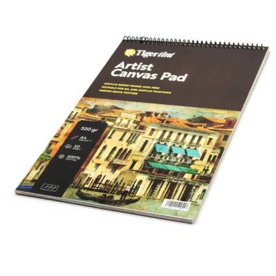 Tigertint Artist Canvas Pad Tuval Defteri A4 10 Yaprak - 1