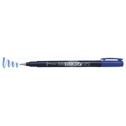 Tombow Fudenosuke Fırça Uçlu Kalem Mavi - 1