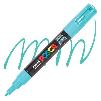 Uni Posca PC-1M Boyama Markörü 0.7 mm SU YEŞİLİ - 1