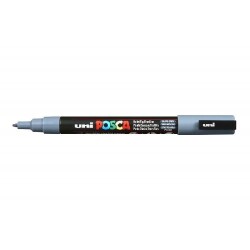 Uni Posca PC-3M Boyama Markörü 0.9-1.3 mm KURŞUN GRİ - 1