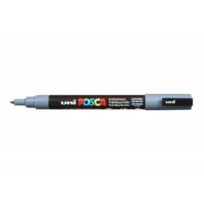 Uni Posca PC-3M Boyama Markörü 0.9-1.3 mm KURŞUN GRİ - 1