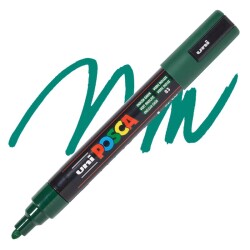 Uni Posca PC-5M Boyama Markörü 1.8-2.5 mm İNGİLİZ YEŞİLİ - 1