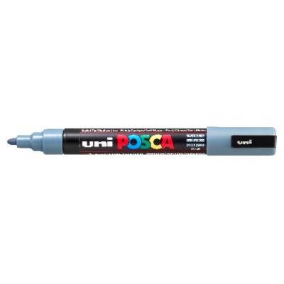 Uni Posca PC-5M Boyama Markörü 1.8-2.5 mm KURŞUN GRİ - 1