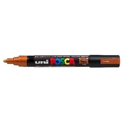 Uni Posca PC-5M Boyama Markörü 1.8-2.5 mm METALİK BRONZ - 1