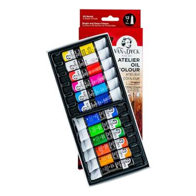 Van Dyck Atelier Yağlı Boya 12 Renk x 12 ml Set - 1