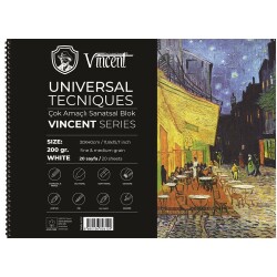 Vincent Artist Sketchbook White 200 gr 30x40 cm 20 Sayfa - 1