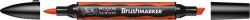 Winsor & Newton BrushMarker Kalem Bright Orange - 1