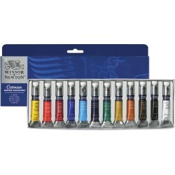 Winsor & Newton Cotman Tüp Sulu Boya 12 Renk x 8 ml. - 1