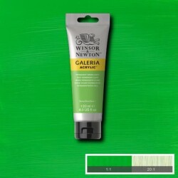 Winsor & Newton Galeria Akrilik Boya 120 ml. 483 Permanent Green Light - 1