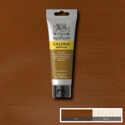 Winsor & Newton Galeria Akrilik Boya 120 ml. 552 Raw Sienna - 1