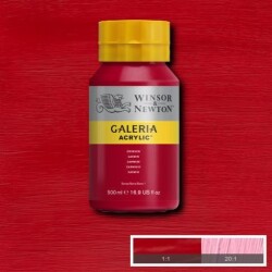 Winsor & Newton Galeria Akrilik Boya 500 ml. 203 Crimson - 1