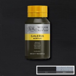 Winsor & Newton Galeria Akrilik Boya 500 ml. 386 Mars Black - 1