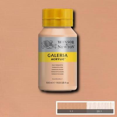 Winsor & Newton Galeria Akrilik Boya 500 ml. 437 Pale Terracotta - 1