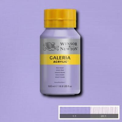 Winsor & Newton Galeria Akrilik Boya 500 ml. 444 Pale Violet - 1