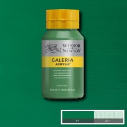 Winsor & Newton Galeria Akrilik Boya 500 ml. 484 Permanent Green Medium - 1