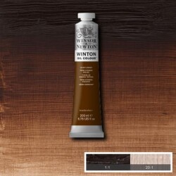 Winsor & Newton Winton Yağlı Boya 200 ml. 3 Burnt Umber - 1