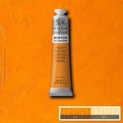 Winsor & Newton Winton Yağlı Boya 200 ml. 46 Cadmium Yellow Deep Hue - 1