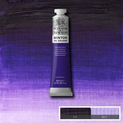 Winsor & Newton Winton Yağlı Boya 200 ml. 47 Dioxazine Purple - 1