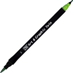 Zig Art & Graphic Twin Marker Çizim Kalemi 51 Light Green - 1