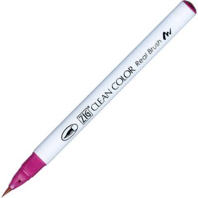 Zig Clean Color Real Brush Fırça Uçlu Marker Kalem 027 Dark Pink - 1