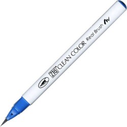 Zig Clean Color Real Brush Fırça Uçlu Marker Kalem 032 Persian Blue - 1