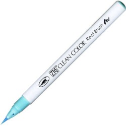 Zig Clean Color Real Brush Fırça Uçlu Marker Kalem 036 Light Blue - 1