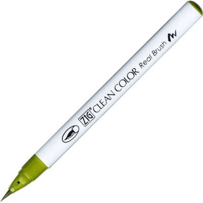 Zig Clean Color Real Brush Fırça Uçlu Marker Kalem 046 Mid Green - 1