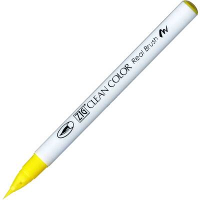 Zig Clean Color Real Brush Fırça Uçlu Marker Kalem 051 Lemon Yellow - 1