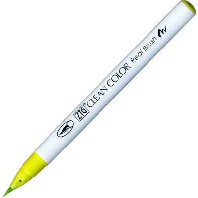 Zig Clean Color Real Brush Fırça Uçlu Marker Kalem 053 Yellow Green - 1