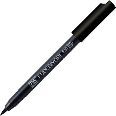 Zig Fudebiyori Brush Pen Fırça Uçlu Kalem 10 BLACK - 1