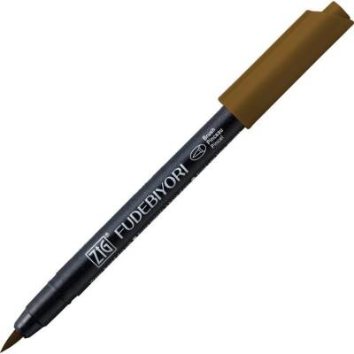 Zig Fudebiyori Brush Pen Fırça Uçlu Kalem 65 MID BROWN - 1