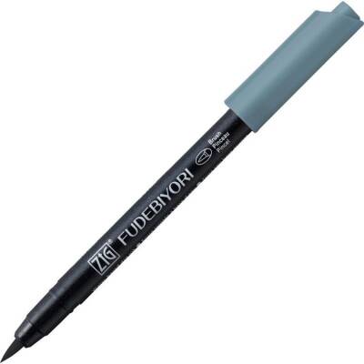 Zig Fudebiyori Brush Pen Fırça Uçlu Kalem 92 BLUE GRAY - 1