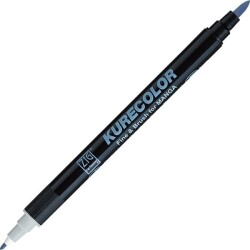 Zig Kurecolor Fine & Brush for MANGA Marker Çizim Kalemi 350 Ice Blue - 1