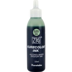 Zig Kurecolor Ink Alkol Bazlı Mürekkep 520 GREEN SHADOW - 1