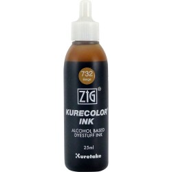 Zig Kurecolor Ink Alkol Bazlı Mürekkep 732 BEIGE - 1